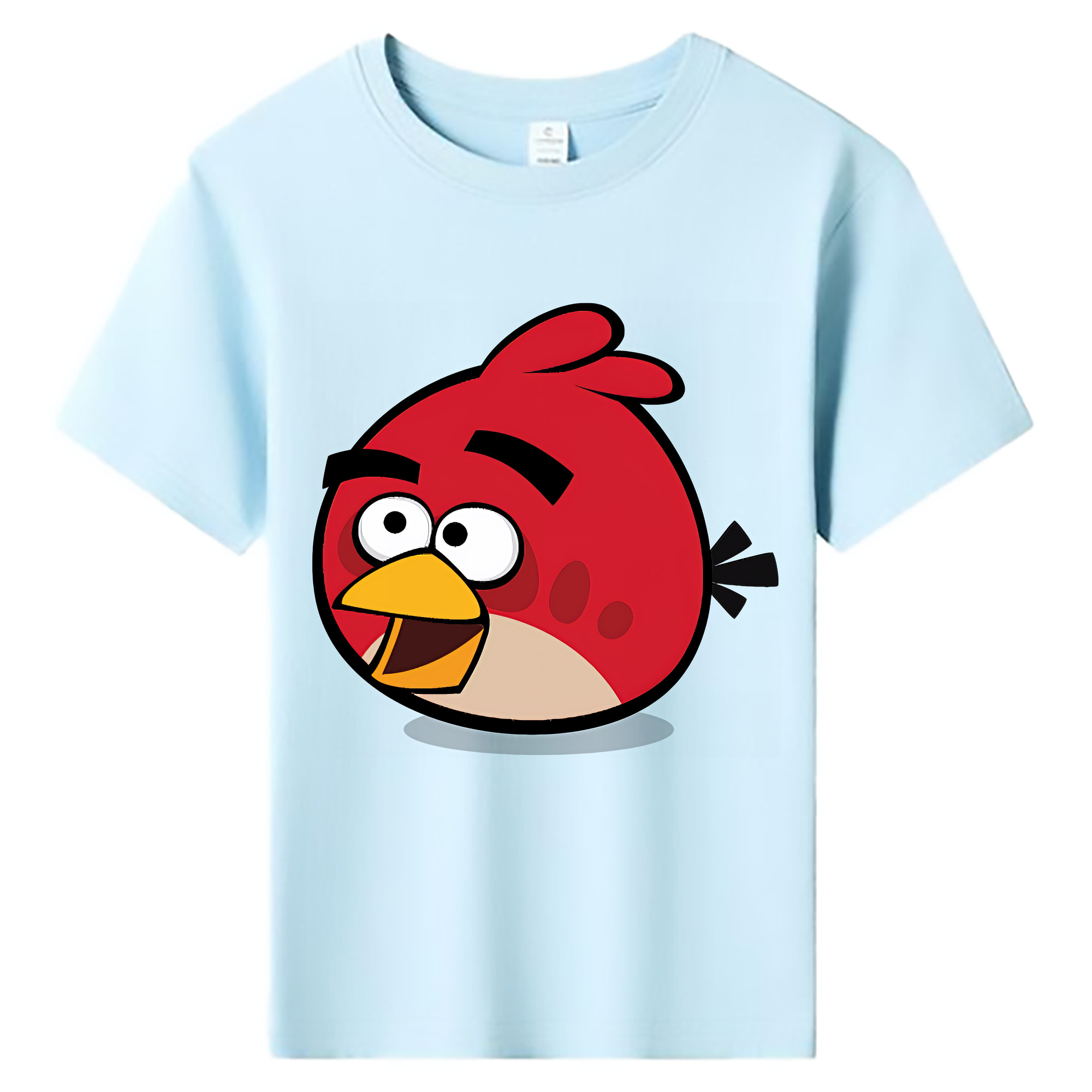 （画像用） Angry Birds アングリーバード 綿100％キッズTシャツ（フロントプリント）